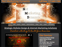 Tablet Screenshot of netmarketingdynamix.com